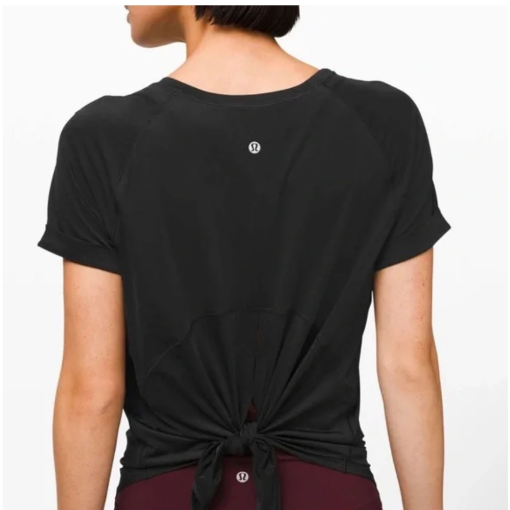 Lululemon Open Up Tie Back Size 6 - Picture 2 of 7